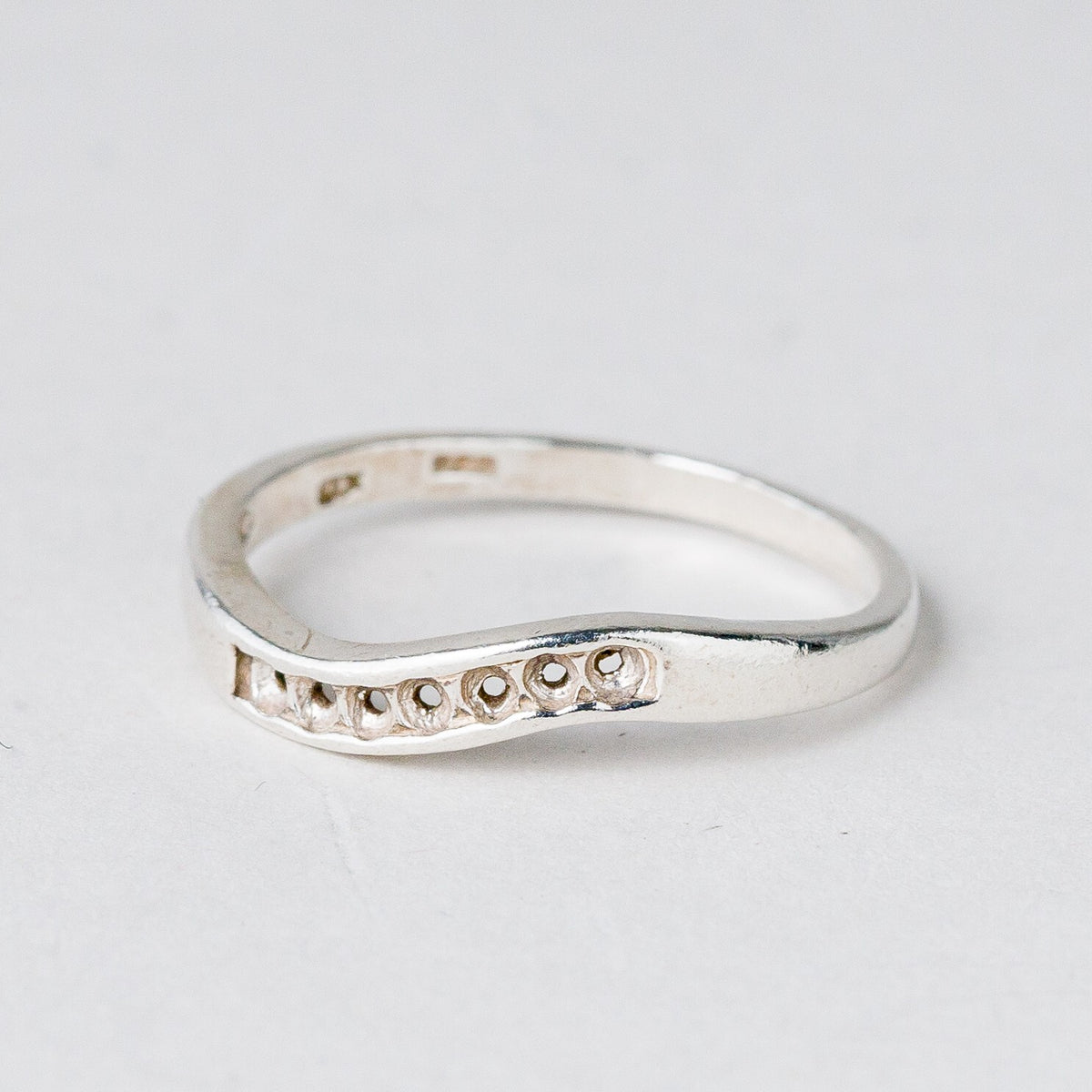 Silber Ring 925 Ohne Steine Größe 53 (16,8 mm Ø) 1,52 g0