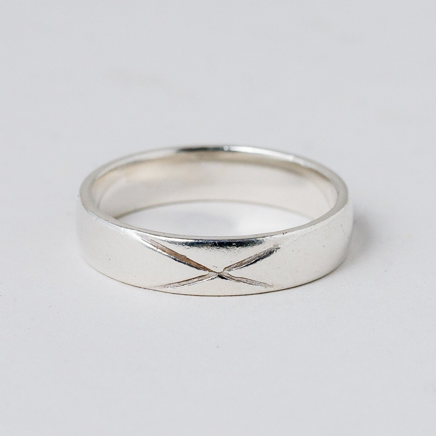 Silber Ring 925 Größe 56 (17,8 mm Ø) 3,26 g2