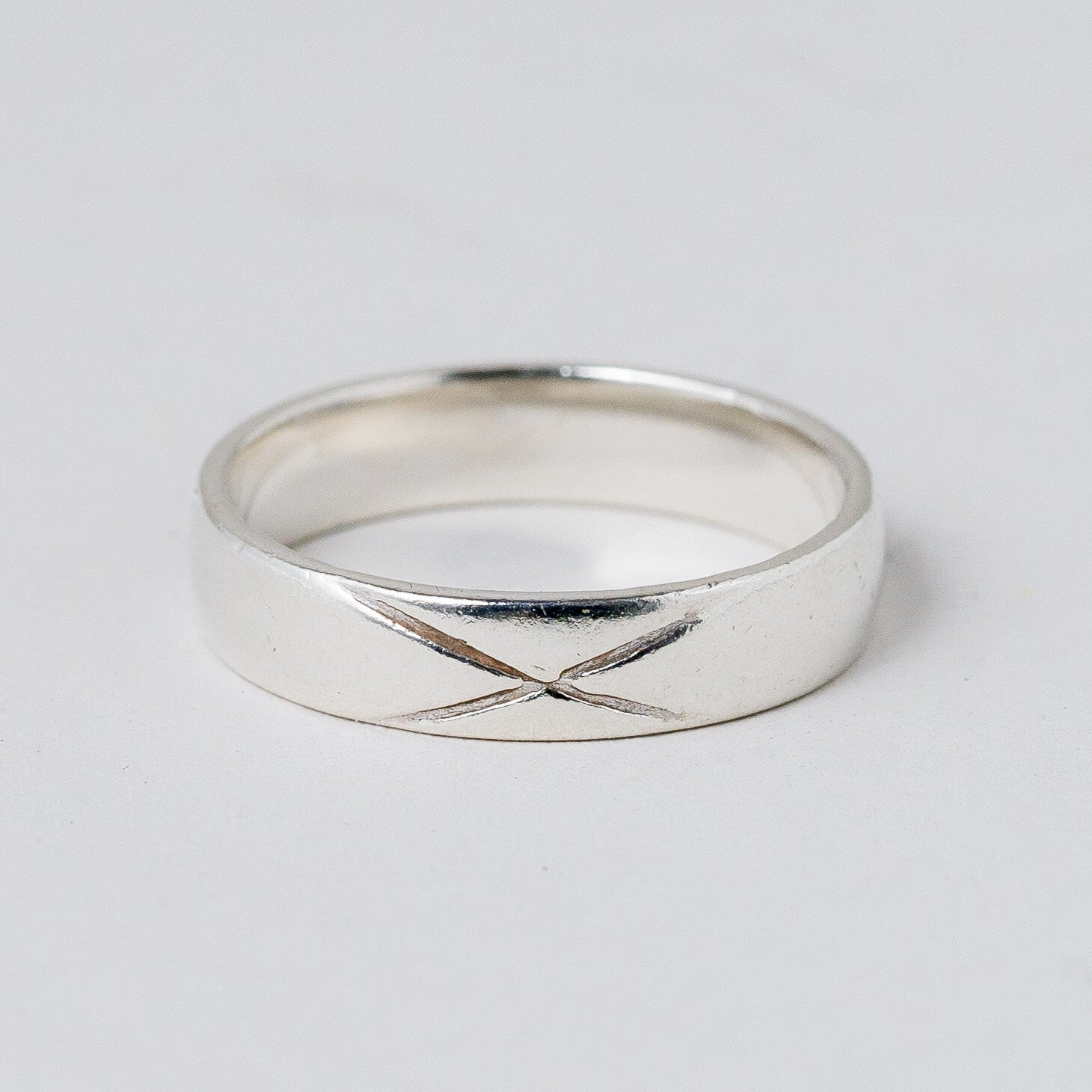 Silber Ring 925 Größe 56 (17,8 mm Ø) 3,26 g2