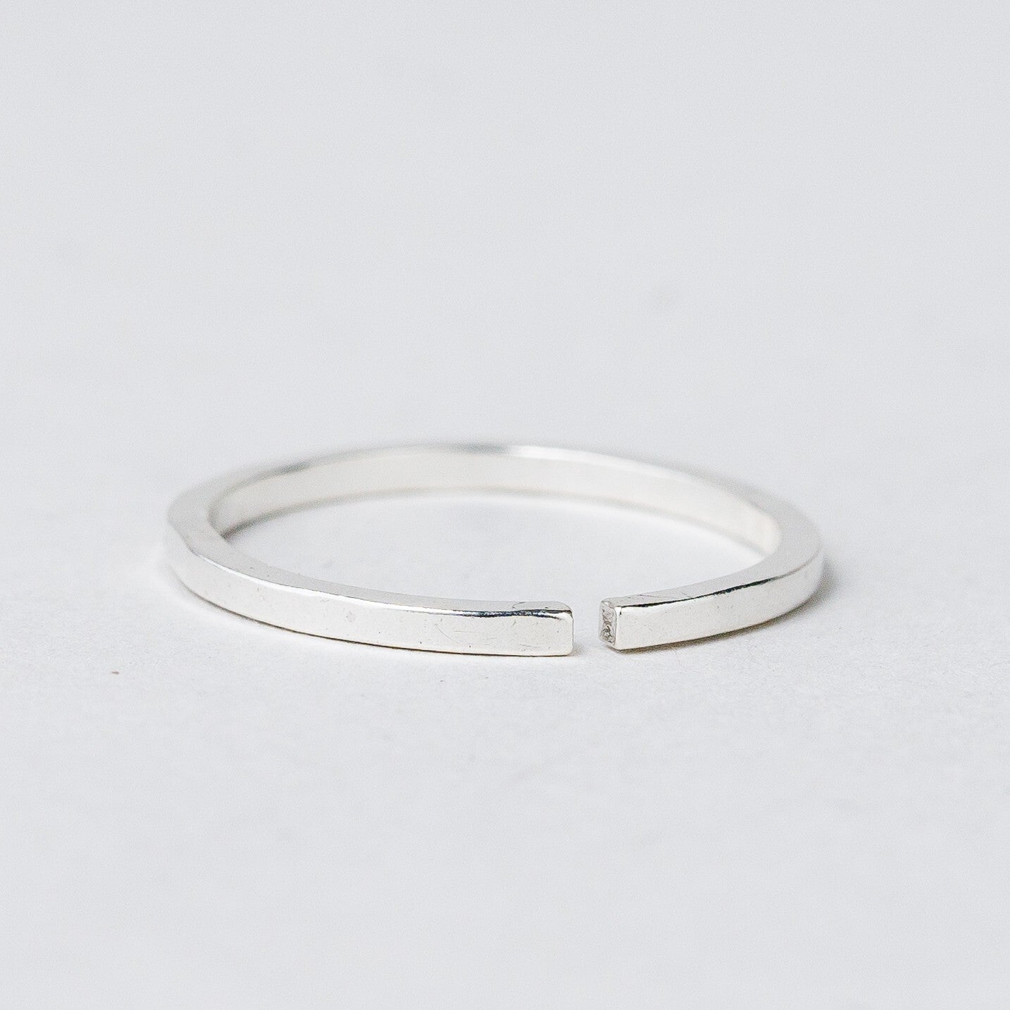 Ring 800 Silber Größe flexibel ca. 54 0,92 g2