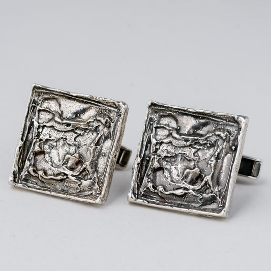 Silber Manschettenknöpfe 835 18,47 g0