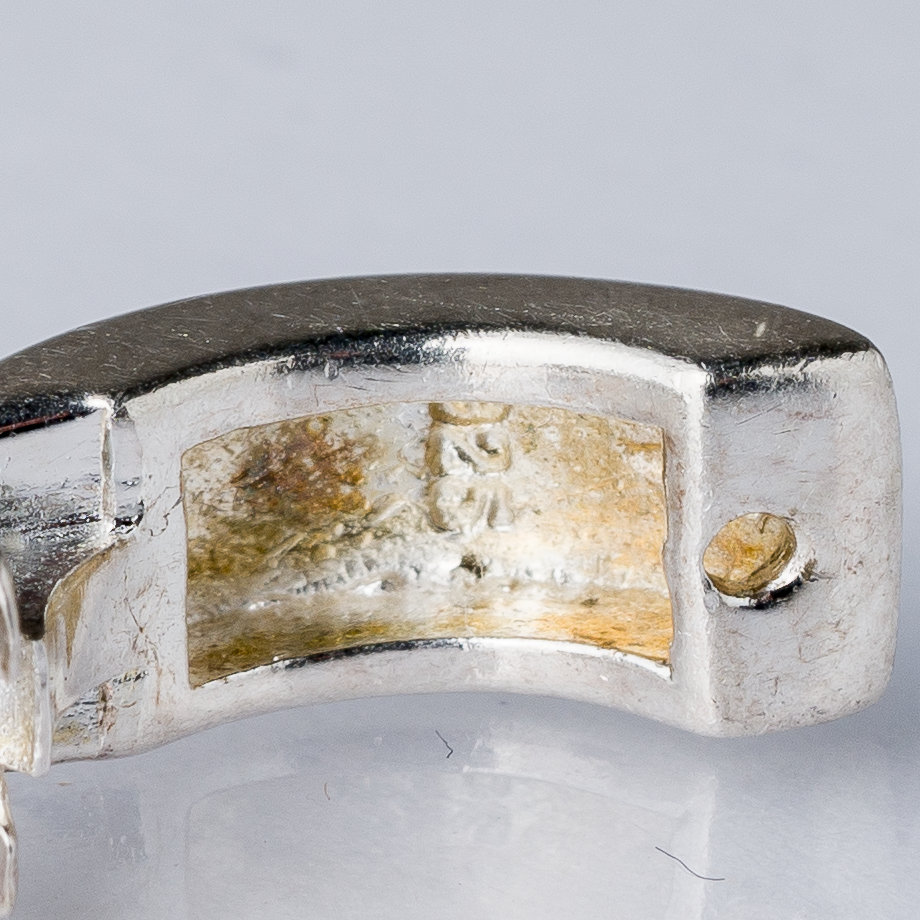 Einzelner Ohrring Huggie 925er Silber 3,94 g5