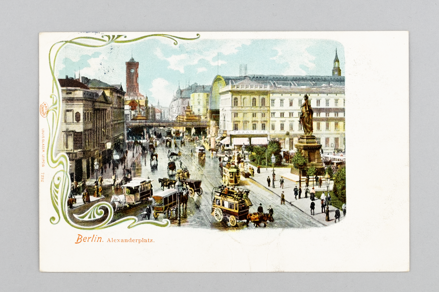 Ansichtskarte Berlin Alexanderplatz 19050