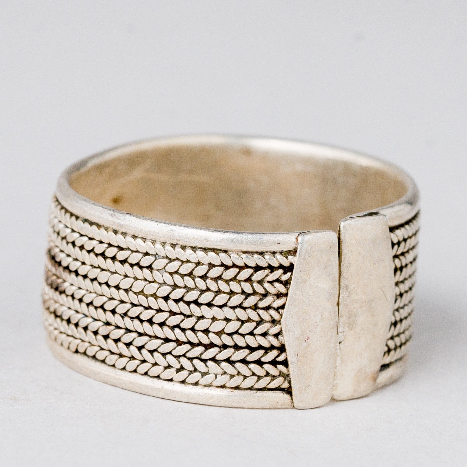 Ring 7,26 g 925er Silber Größe flexibel ca. 664