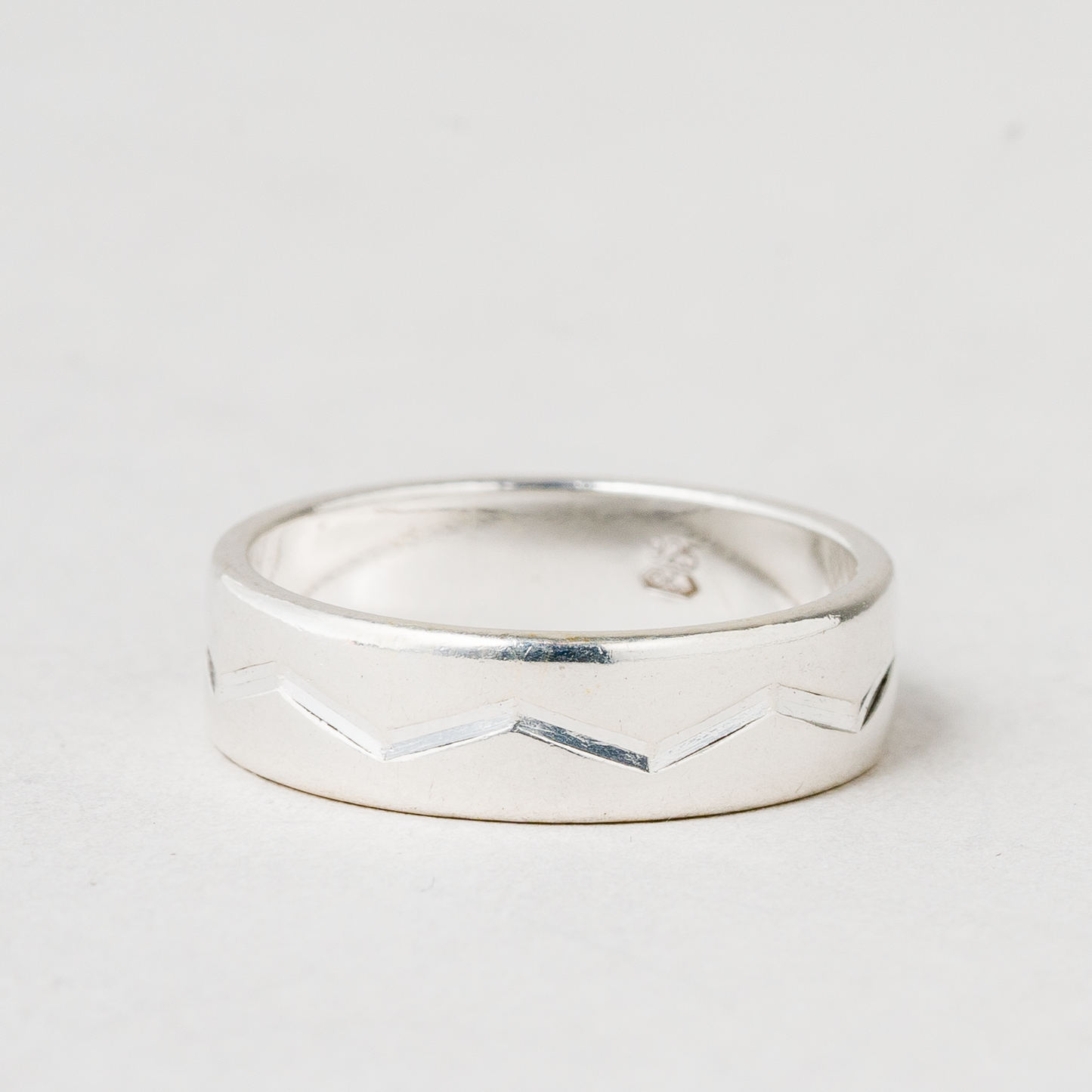 Ring 925er Silber 2,77 g Größe 49 (15,6 mm Ø)0