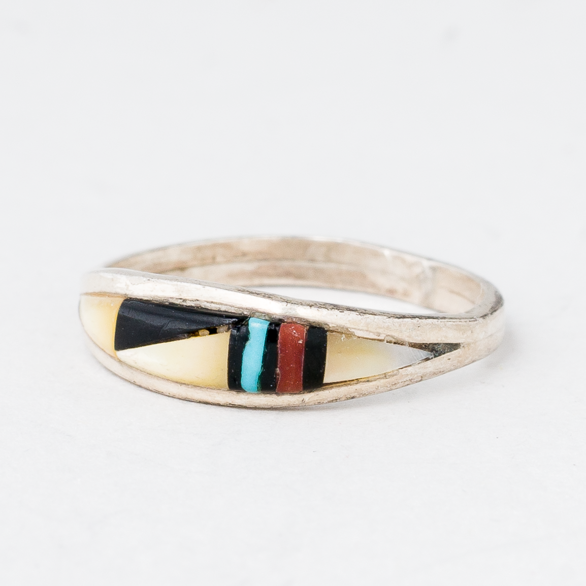 Ring 1,38 g Silber Größe 50 (15,9 mm Ø)0