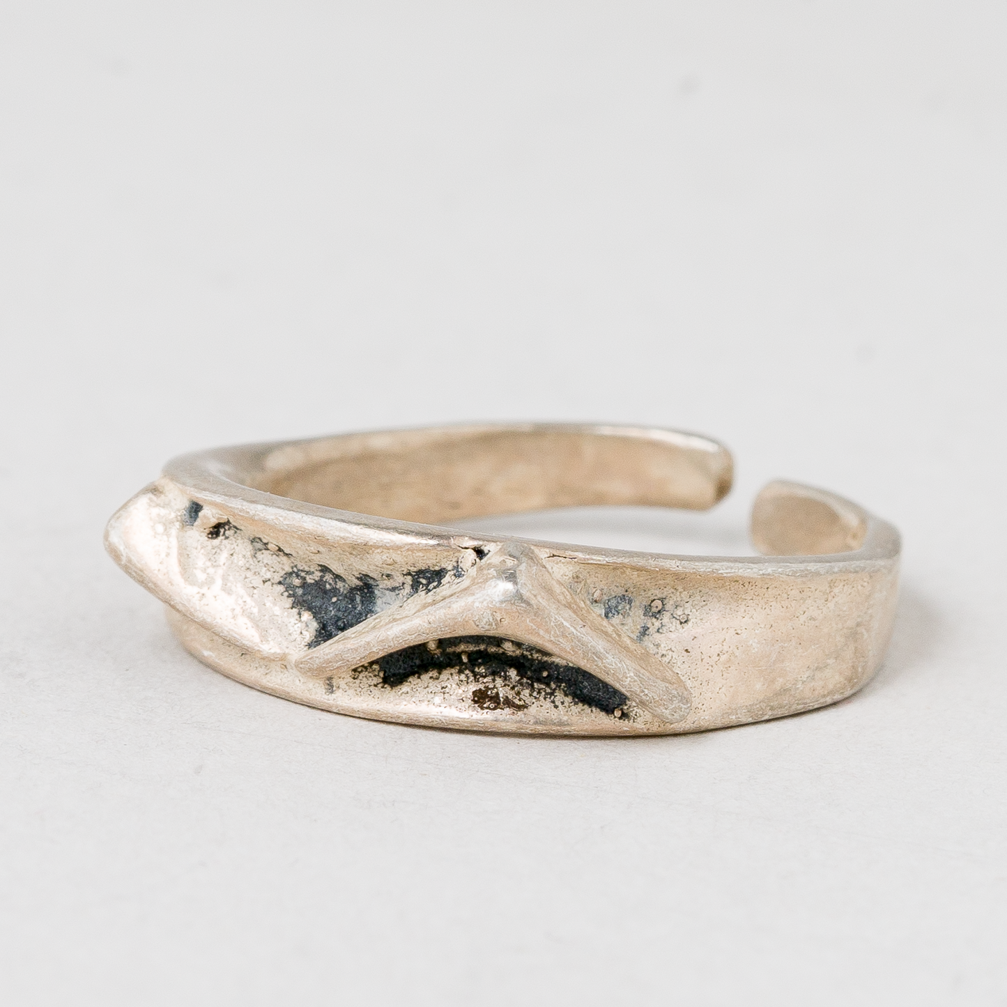 Ring 925er Silber 4,78 g Größe flexibel0
