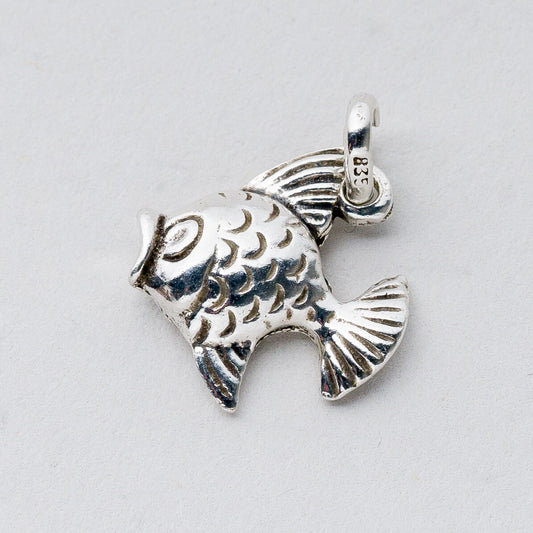 Anhänger Silber 835 Fisch 1,5 cm 1,49 g0