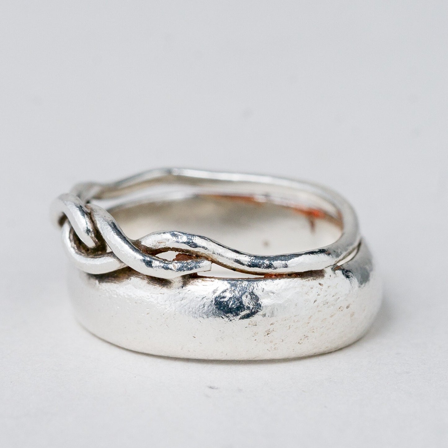 Silber Ring 925 Größe 53 (16,8 mm Ø) 5,48 g1