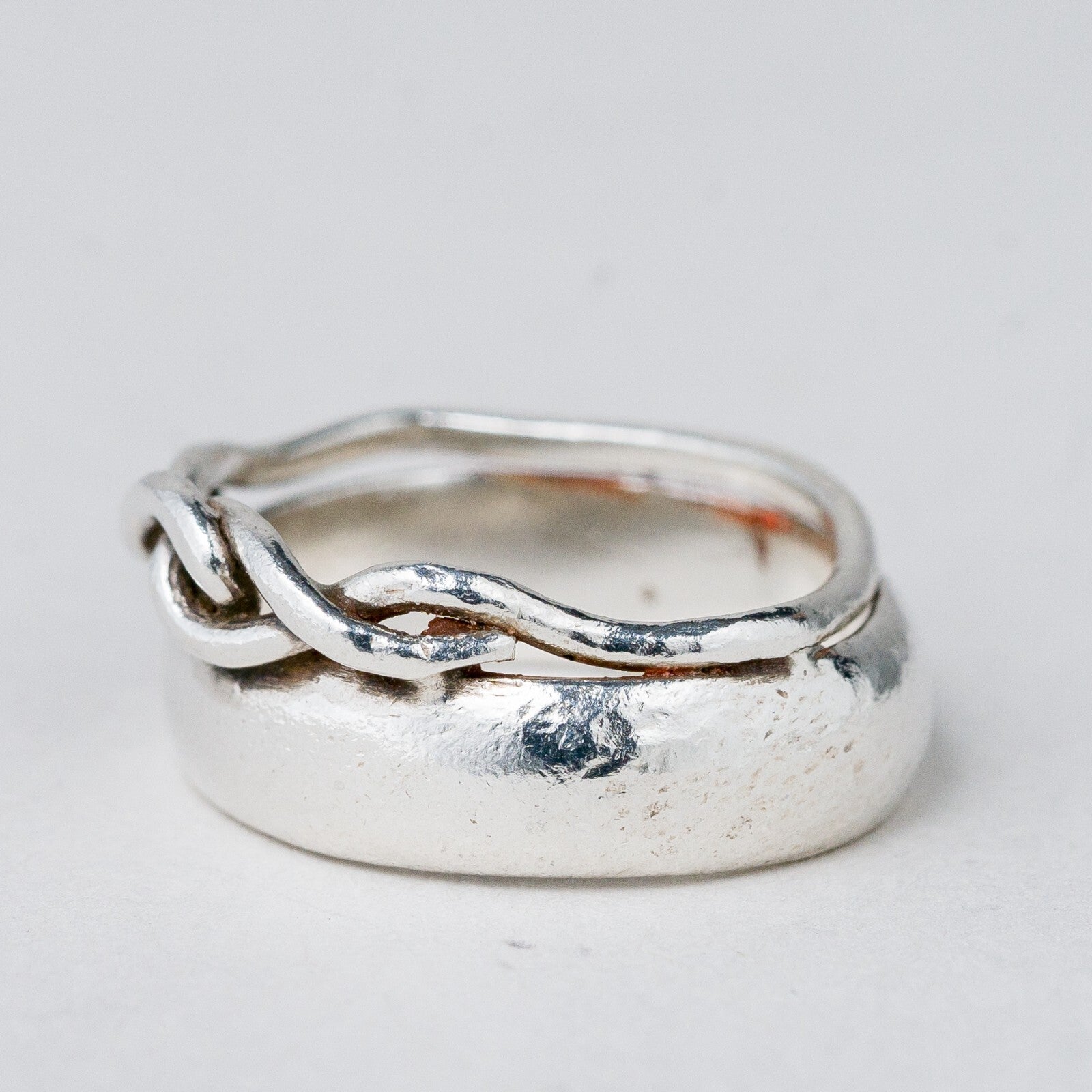 Silber Ring 925 Größe 53 (16,8 mm Ø) 5,48 g1