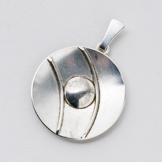 Anhänger Silber 835 Rund 3,5 cm 2,99 g0
