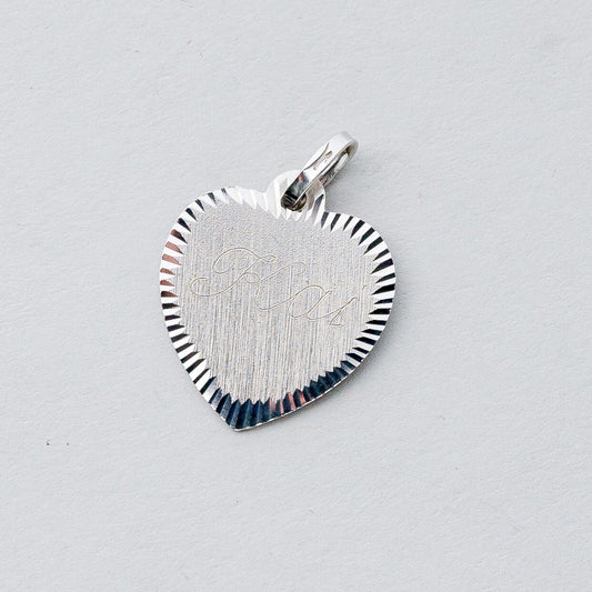 Silber Anhänger Kettenanhänger 925 Herz "Kai" 0,93 g0