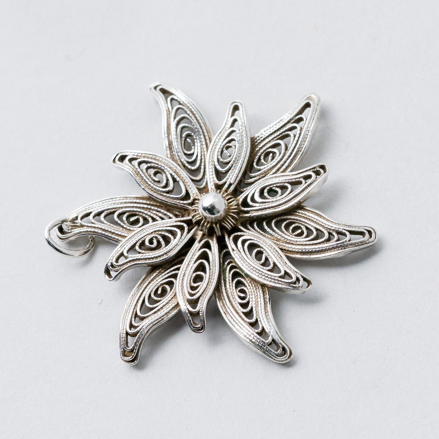 Anhänger Silber Edelweiß 3,3 cm 4,83 g2