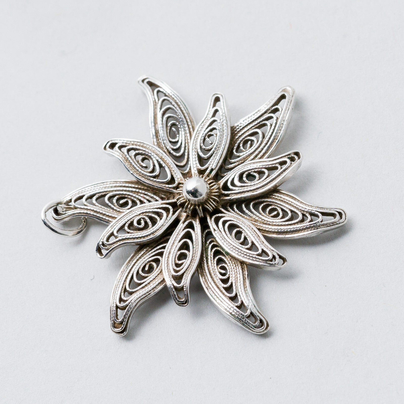 Anhänger Silber Edelweiß 3,3 cm 4,83 g2