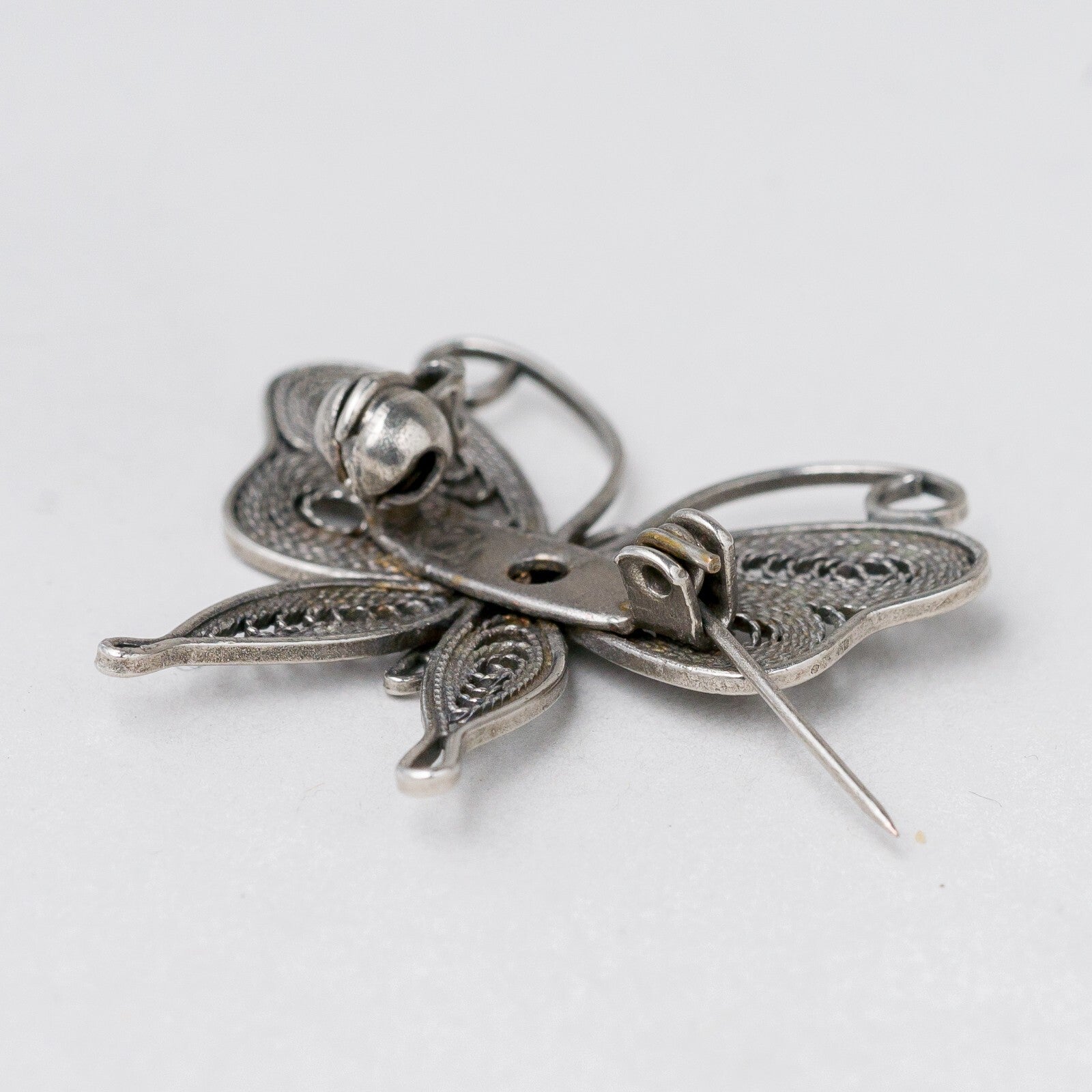 Brosche Silber Schmetterling filigran 3,2 cm 3,33 g5