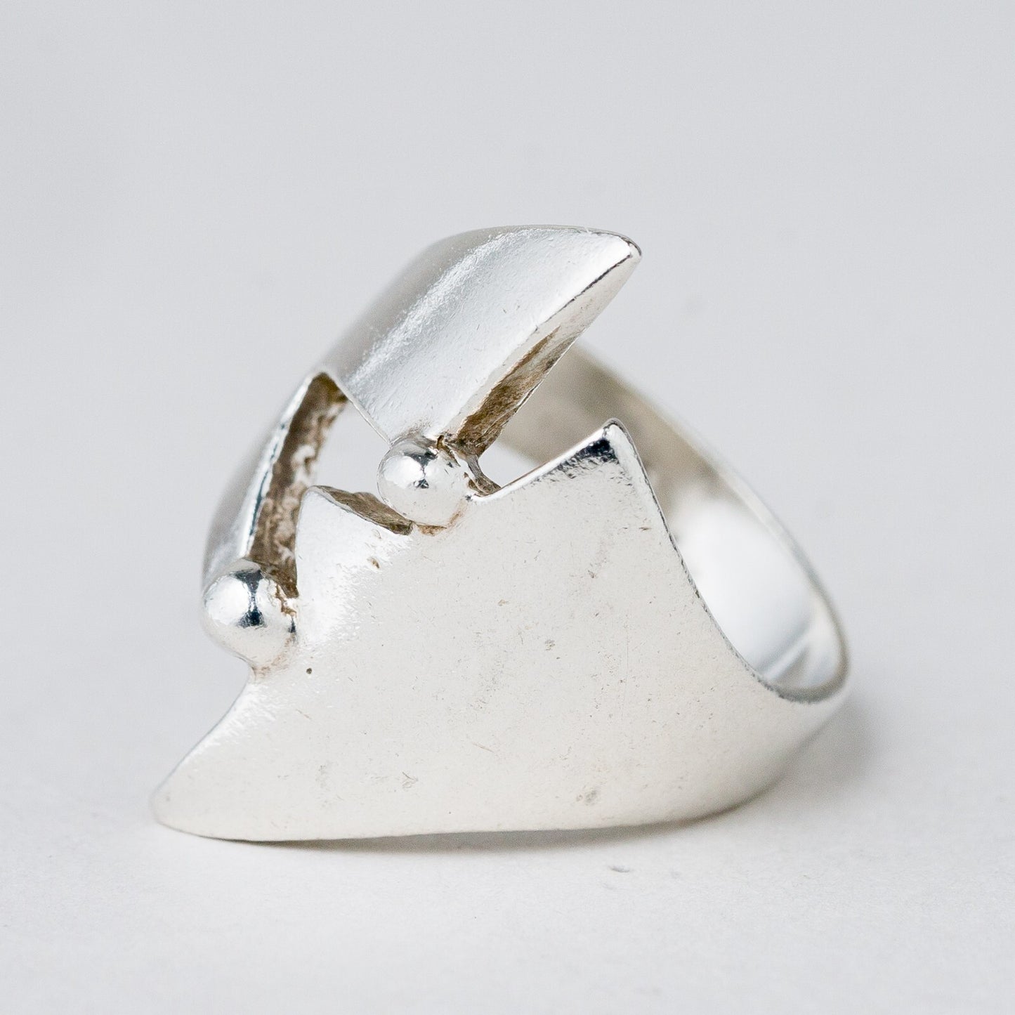 Silber Ring 925 Größe 53 (16,8 mm Ø) 6,87 g1