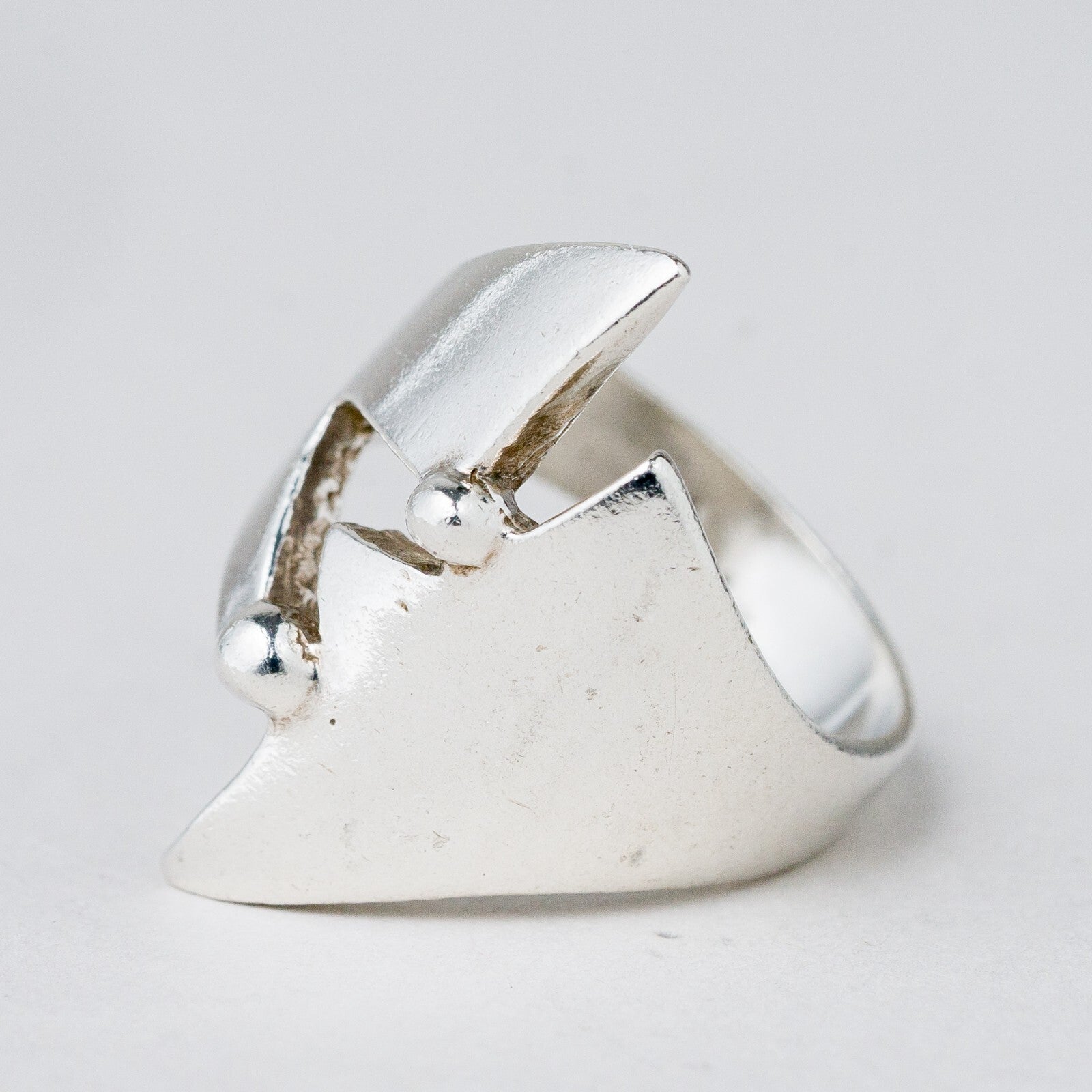Silber Ring 925 Größe 53 (16,8 mm Ø) 6,87 g1