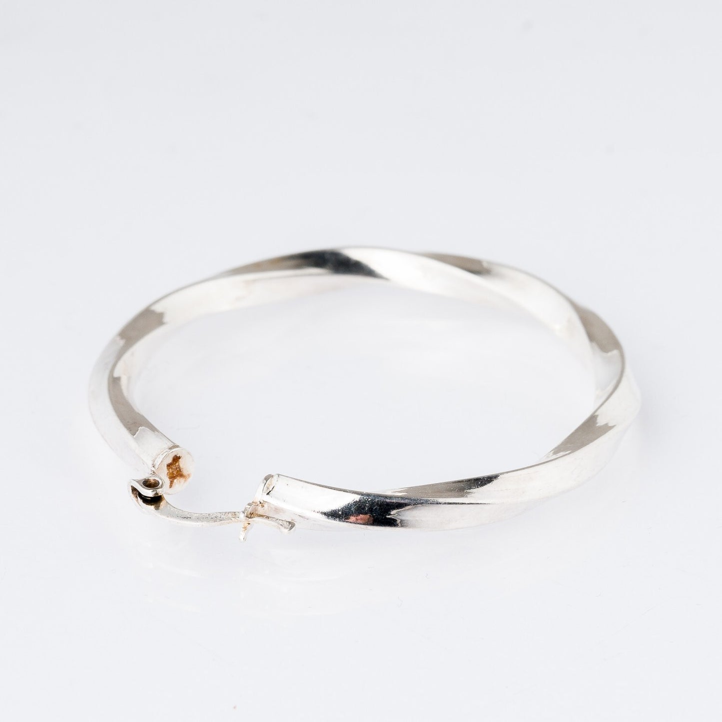 Einzelner Ohrring Creole Silber 5,11 g0