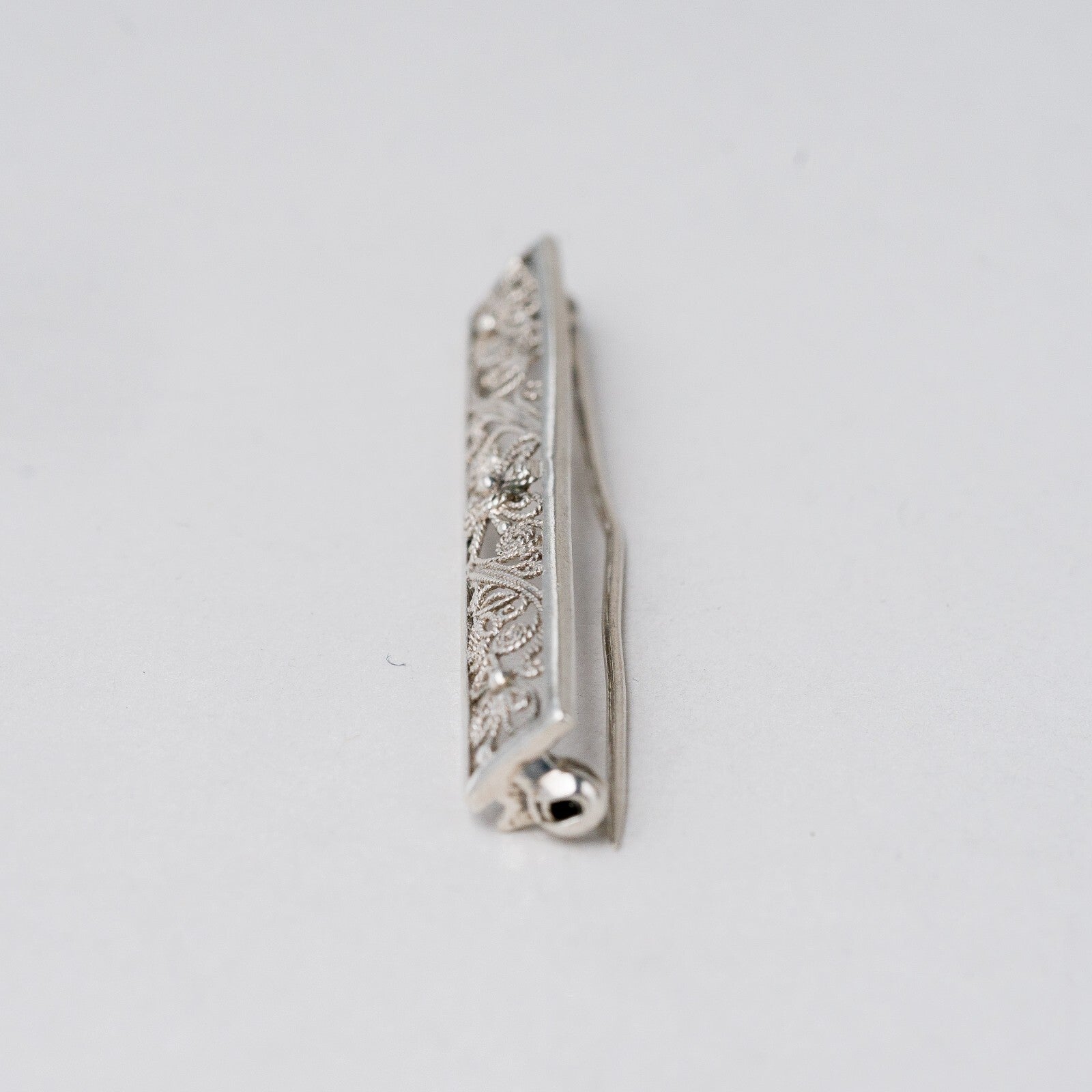 Brosche Silber filigran 5,2 cm 2,53 g1