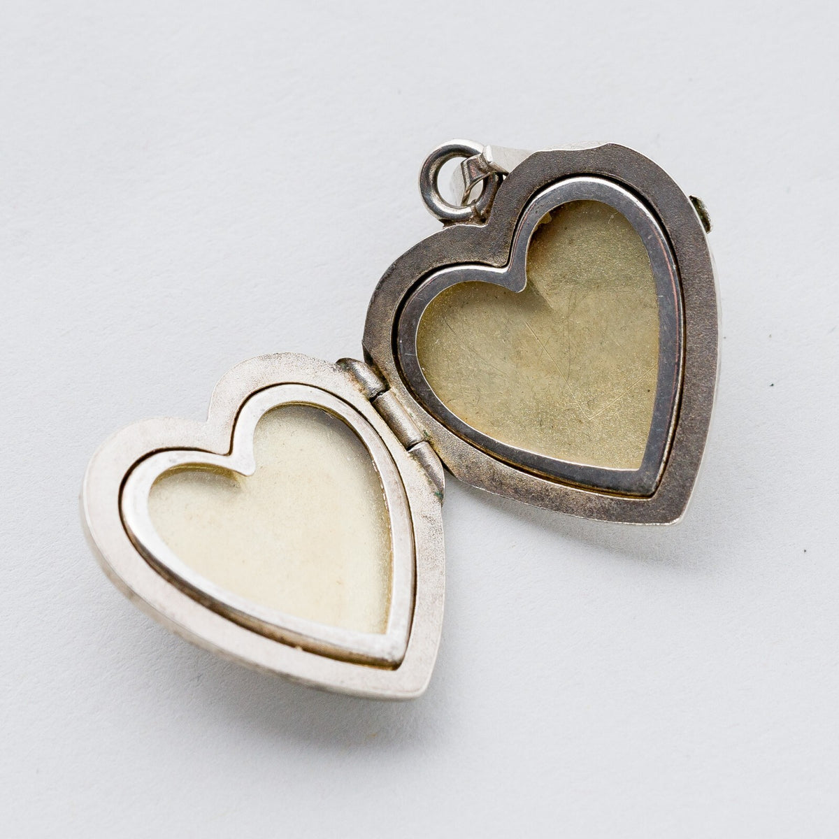 Anhänger 835 Silber Medaillon Herz 3,2 cm 5,52 g7