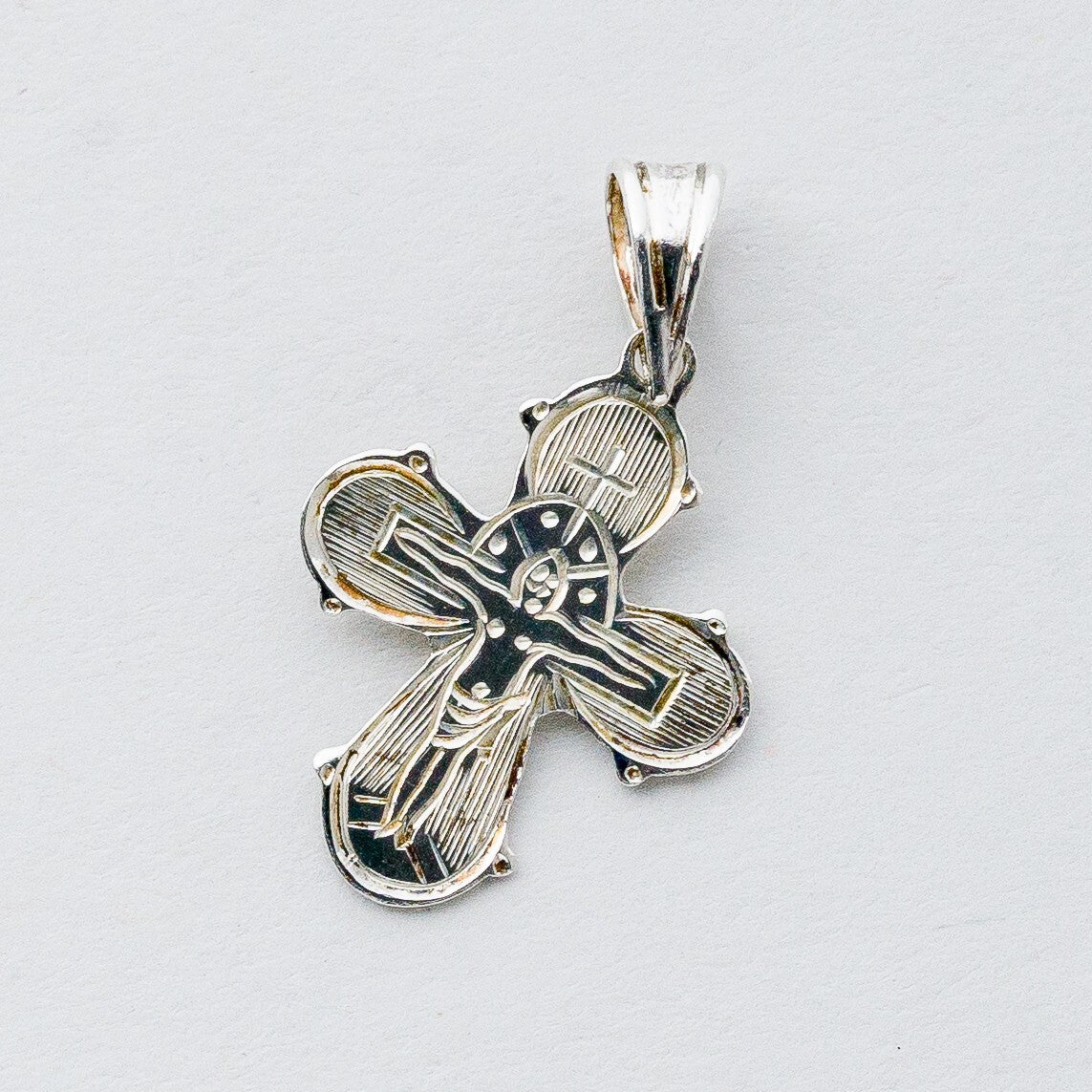 Silber Anhänger Kettenanhänger 925 Kreuz Kruzifix 0,9 g4