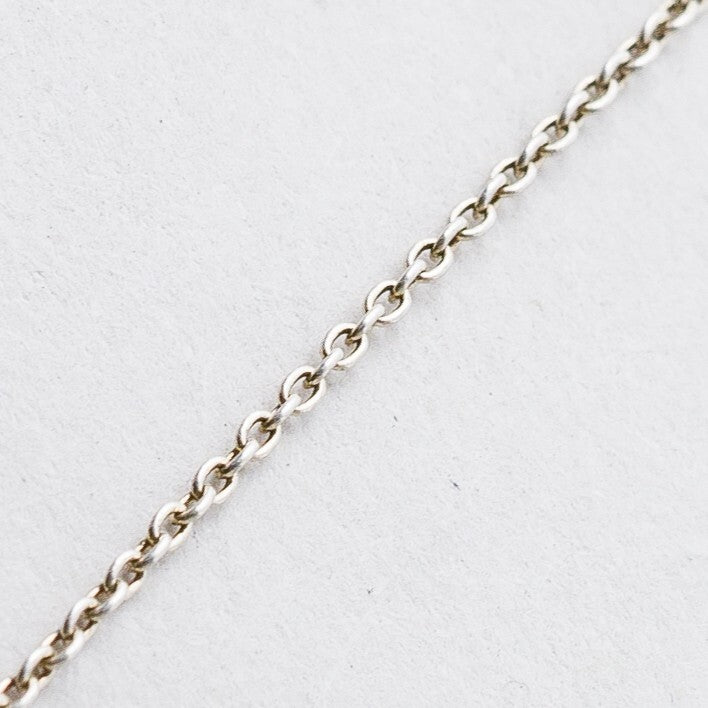 Silber Halskette Ankerkette 925 Silber Baum 1,1 mm 44 cm 2,86 g2
