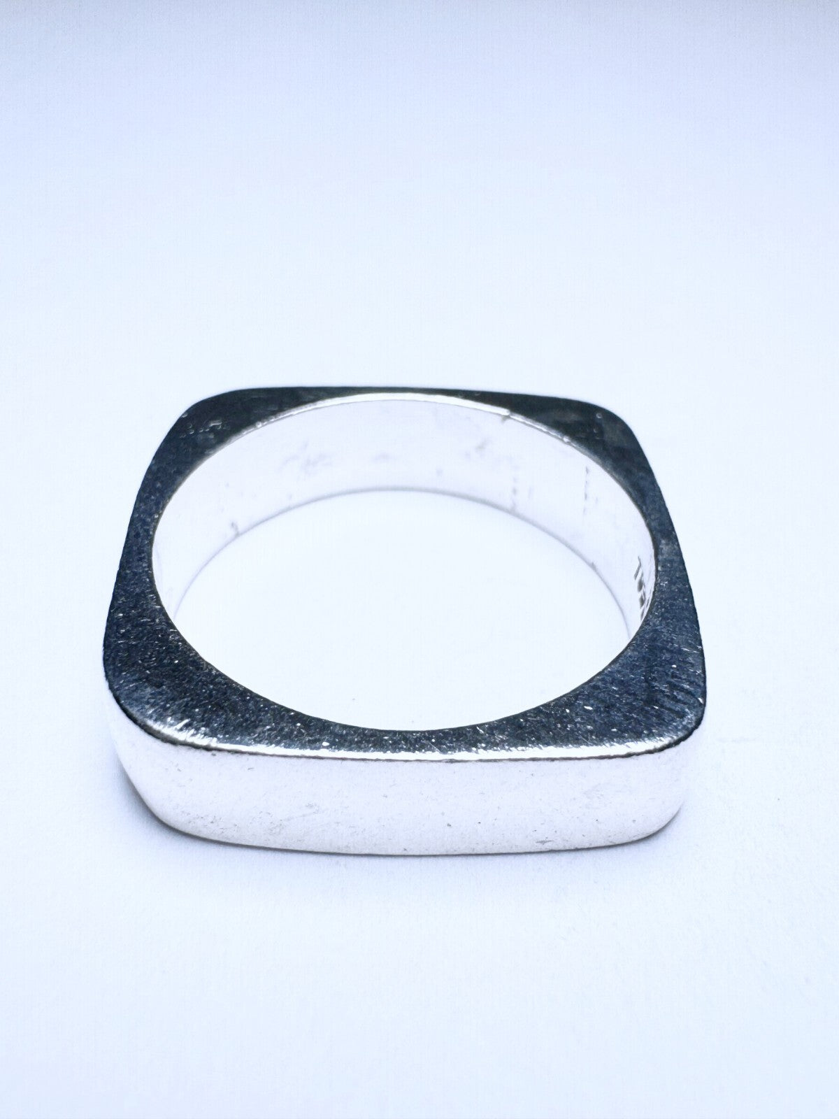 Ring 925er Silber Größe 59 mit runden Ecken 8,75g3