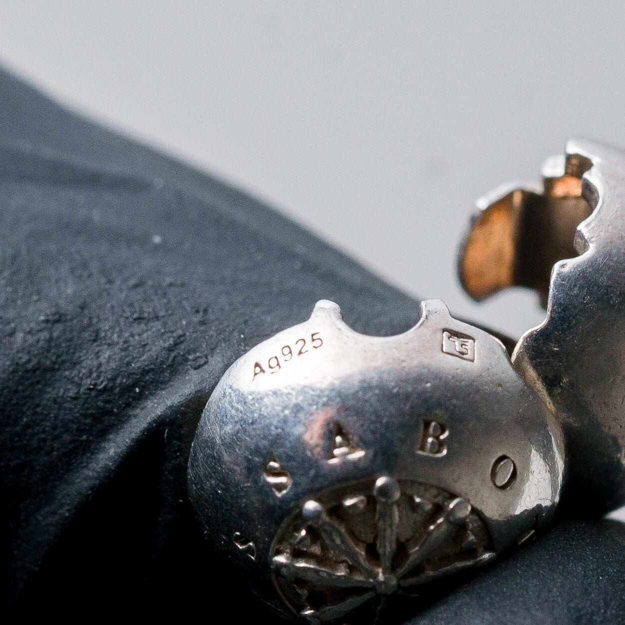 Thomas Sabo Silber Stoffarmband Silberverschluss 21 cm 925 3,94 g4