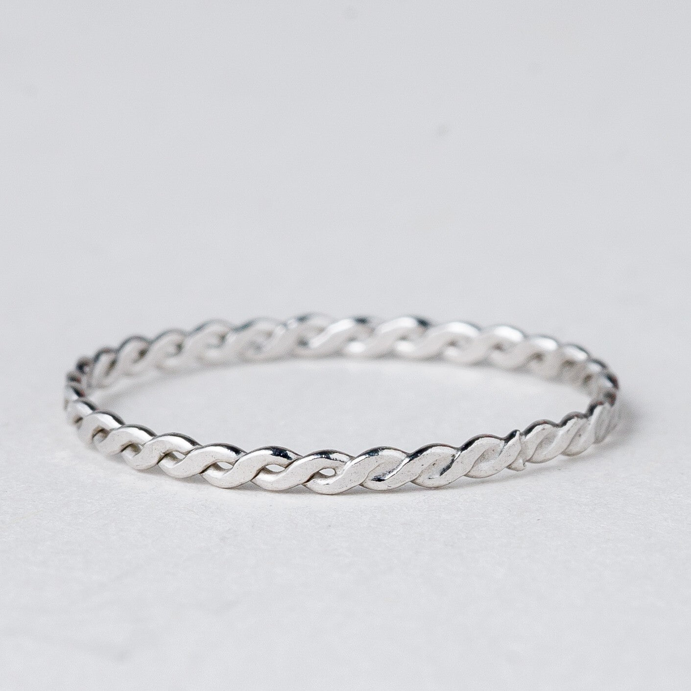 Silber Ring 835 Größe 52 (16,5 mm Ø) 0,32 g0