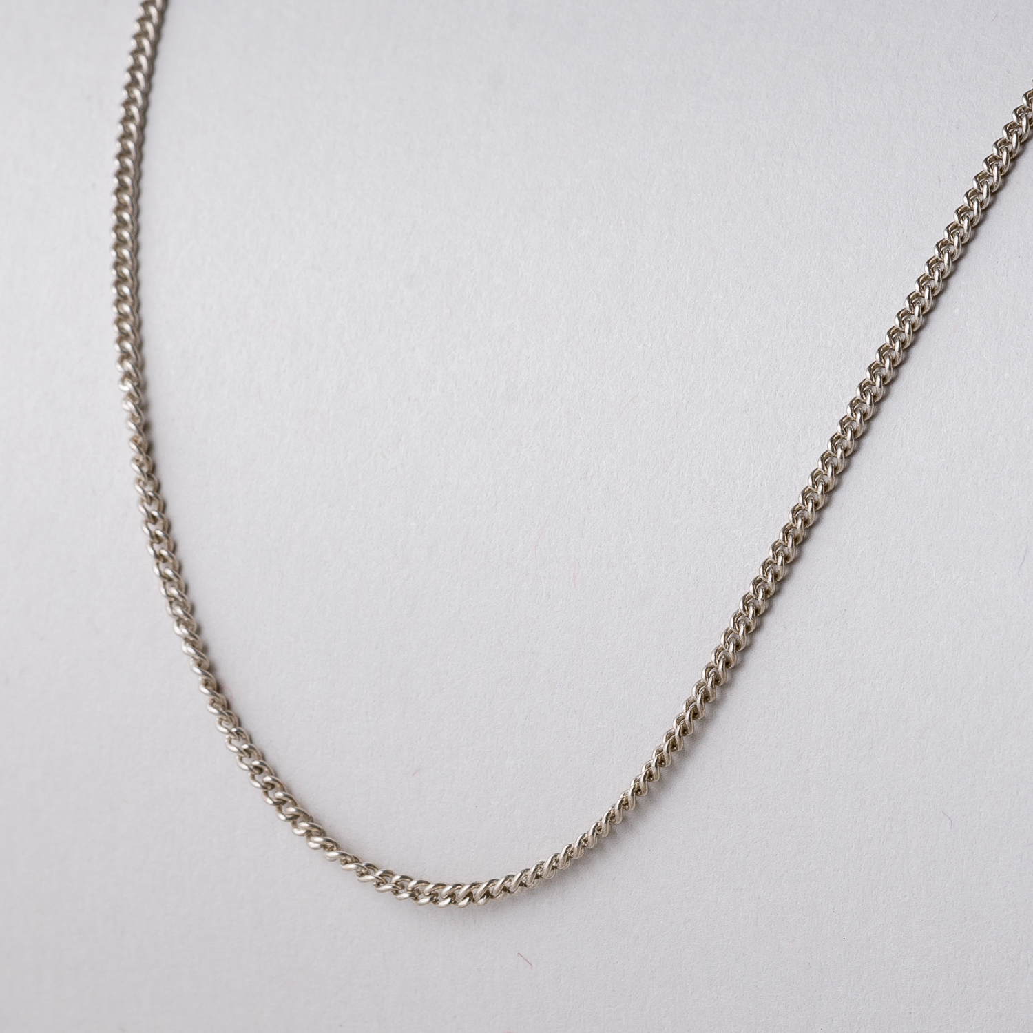 Halskette 1 mm 925er Silber 2,52 g 46 cm0