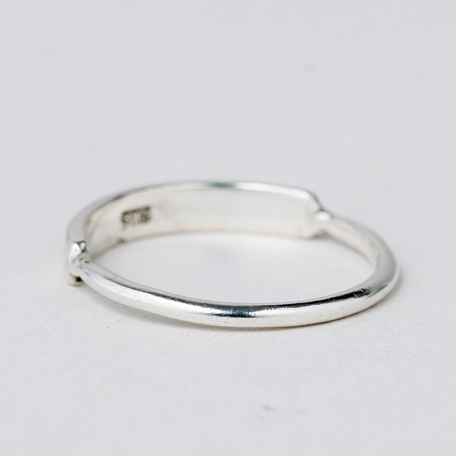 Silber Ring 925 Größe 50 (15,9 mm Ø) 1,14 g2