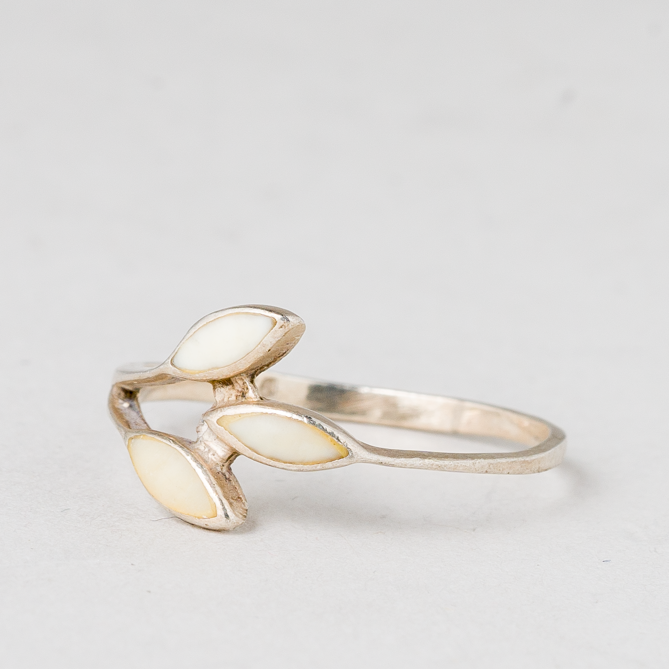 Ring 925er Silber 0,96 g Größe 51 (16,2 mm Ø)0