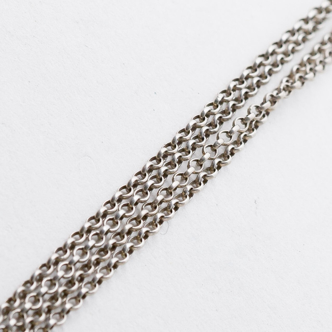 Silber Halskette Ankerkette 925 Silber 4 x 1,5 mm 45 cm 10,51 g2