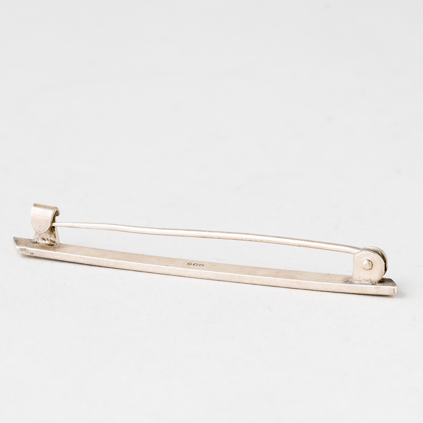 Brosche 900er Silber 2,52 g 5 cm1