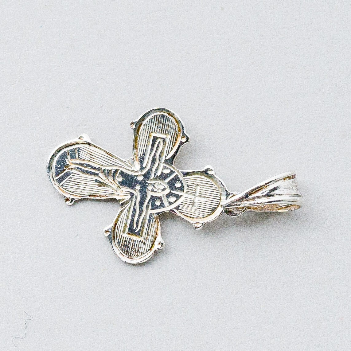 Silber Anhänger Kettenanhänger 925 Kreuz Kruzifix 0,9 g5