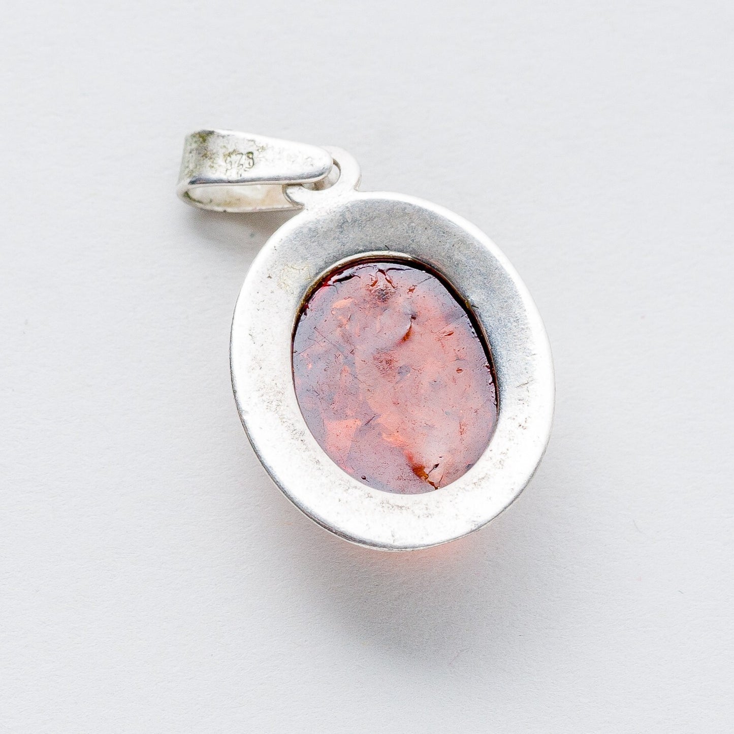 Anhänger Silber 925 Bernstein 2,9 cm 2,54 g3