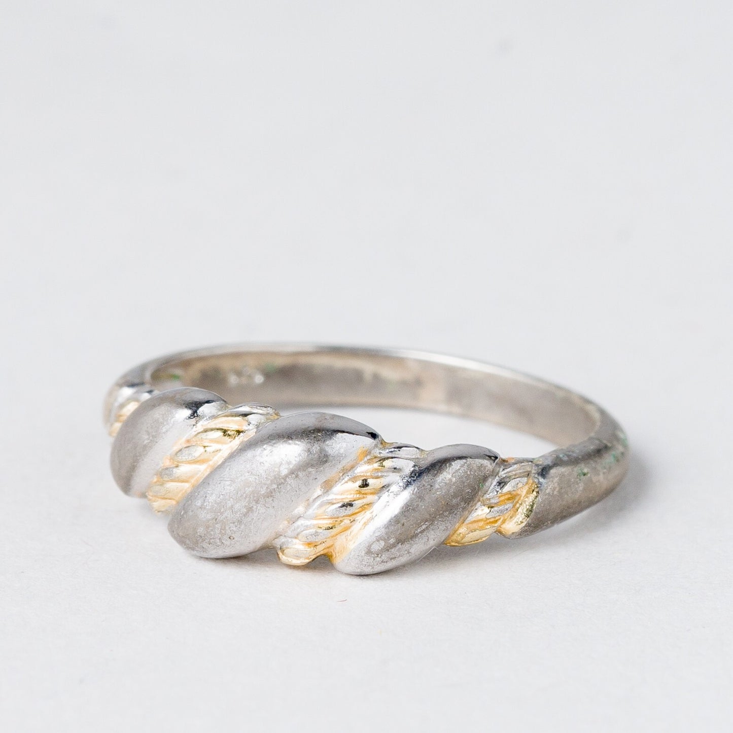 Silber Ring 925 Größe 53 (16,8 mm Ø) 2,6 g0