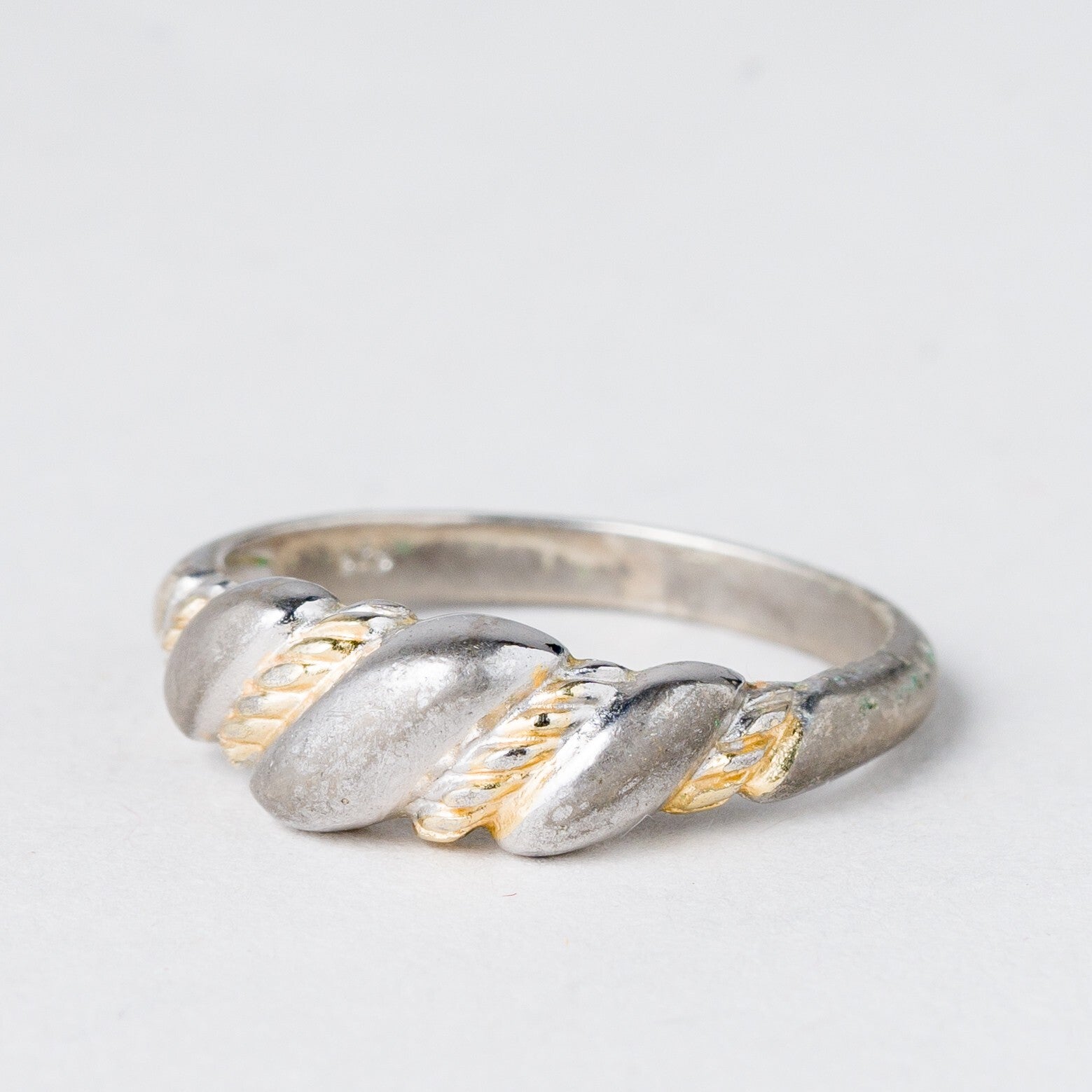 Silber Ring 925 Größe 53 (16,8 mm Ø) 2,6 g0