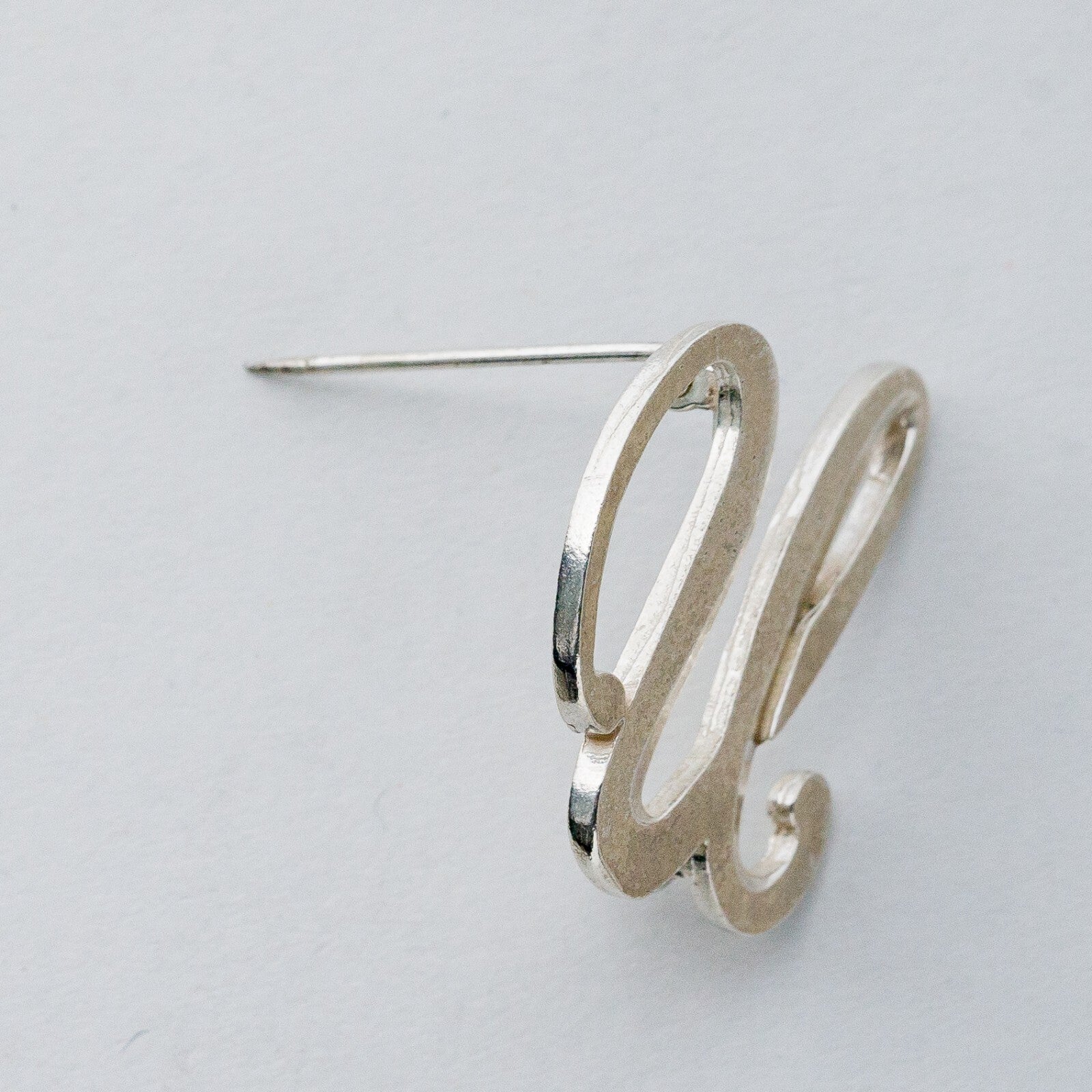 Silber Brosche Spange 925 "U" 5,11 g4