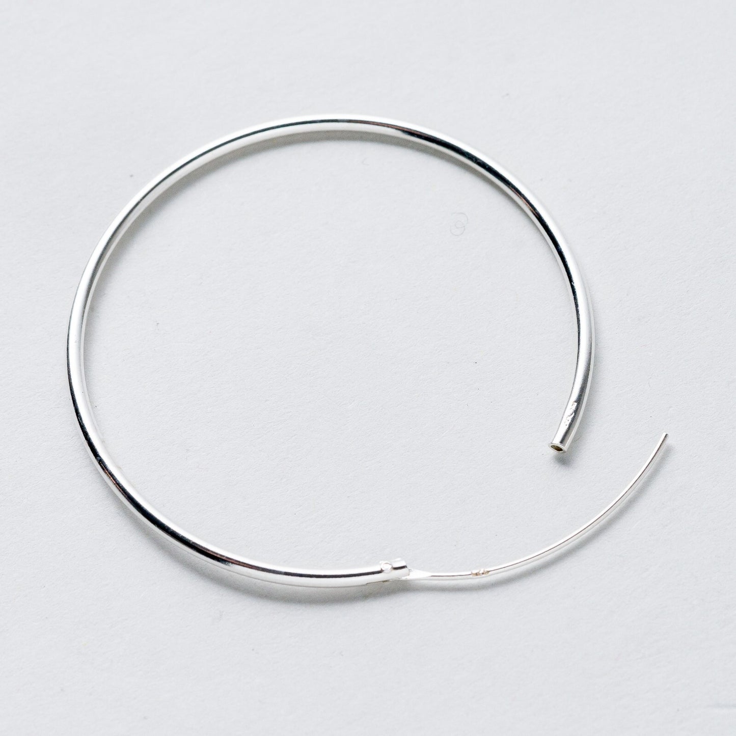Einzelner Ohrring Creole Silber 925 1,15 g5