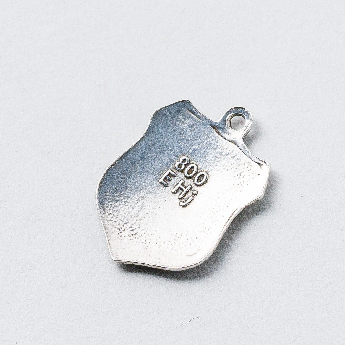 Anhänger 800 Silber Souvenir Anhänger Meran 1,5 cm 0,77 g3