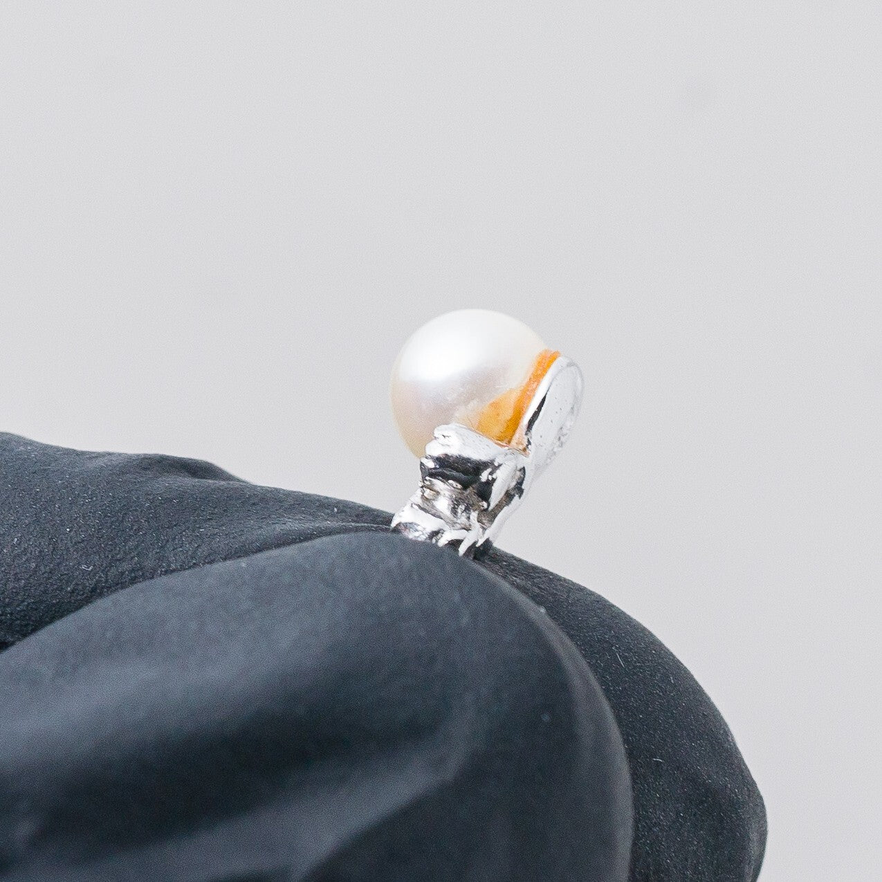 Silber Ohrringe Hängeohrring 925 Perlen 2,49 g8