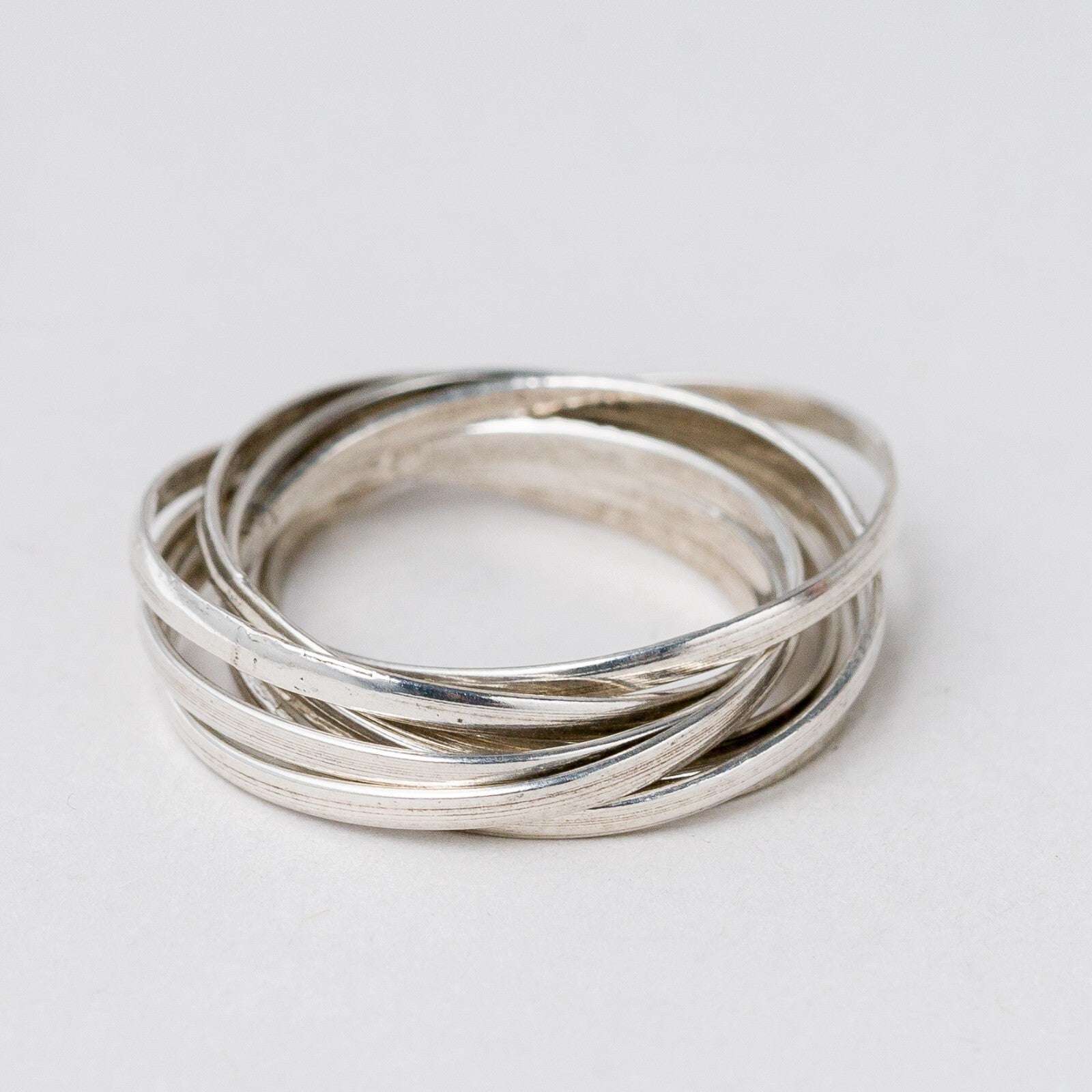 Ring Silber 7 tlg. Größe 52 (16,5 mm Ø) 2,85 g3