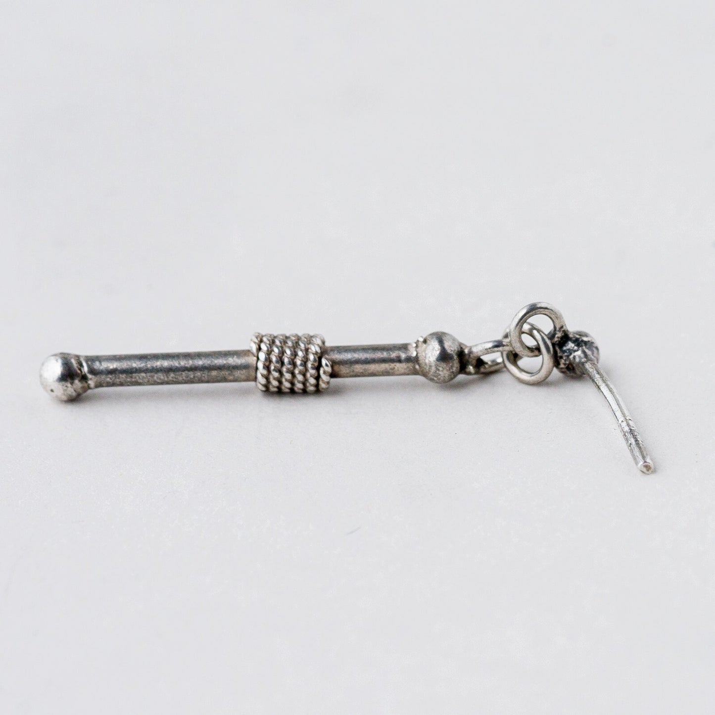 Einzelner Ohrring Hängeohrring Silber 1,19 g4