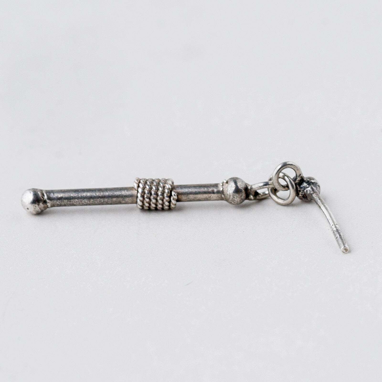 Einzelner Ohrring Hängeohrring Silber 1,19 g4