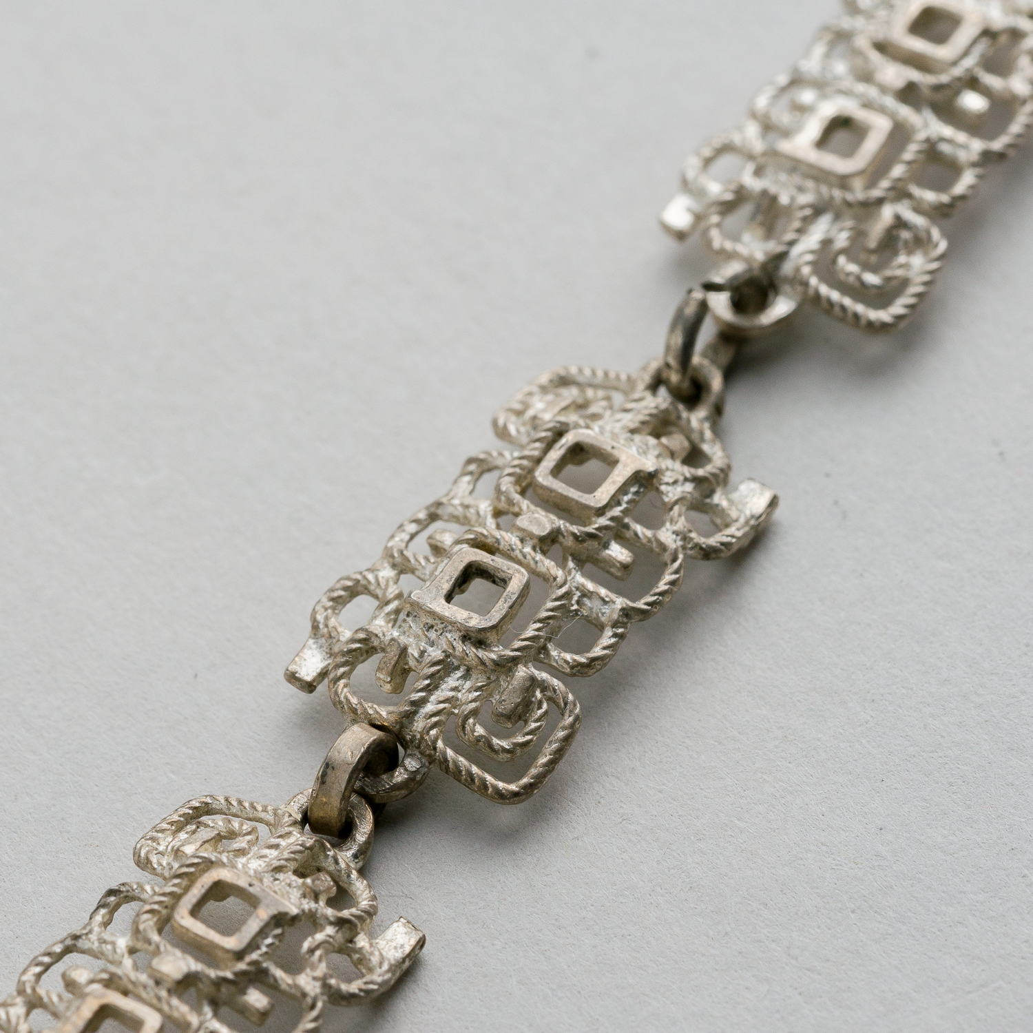 Armband 1 cm breit Silber 8,75 g 18 cm4