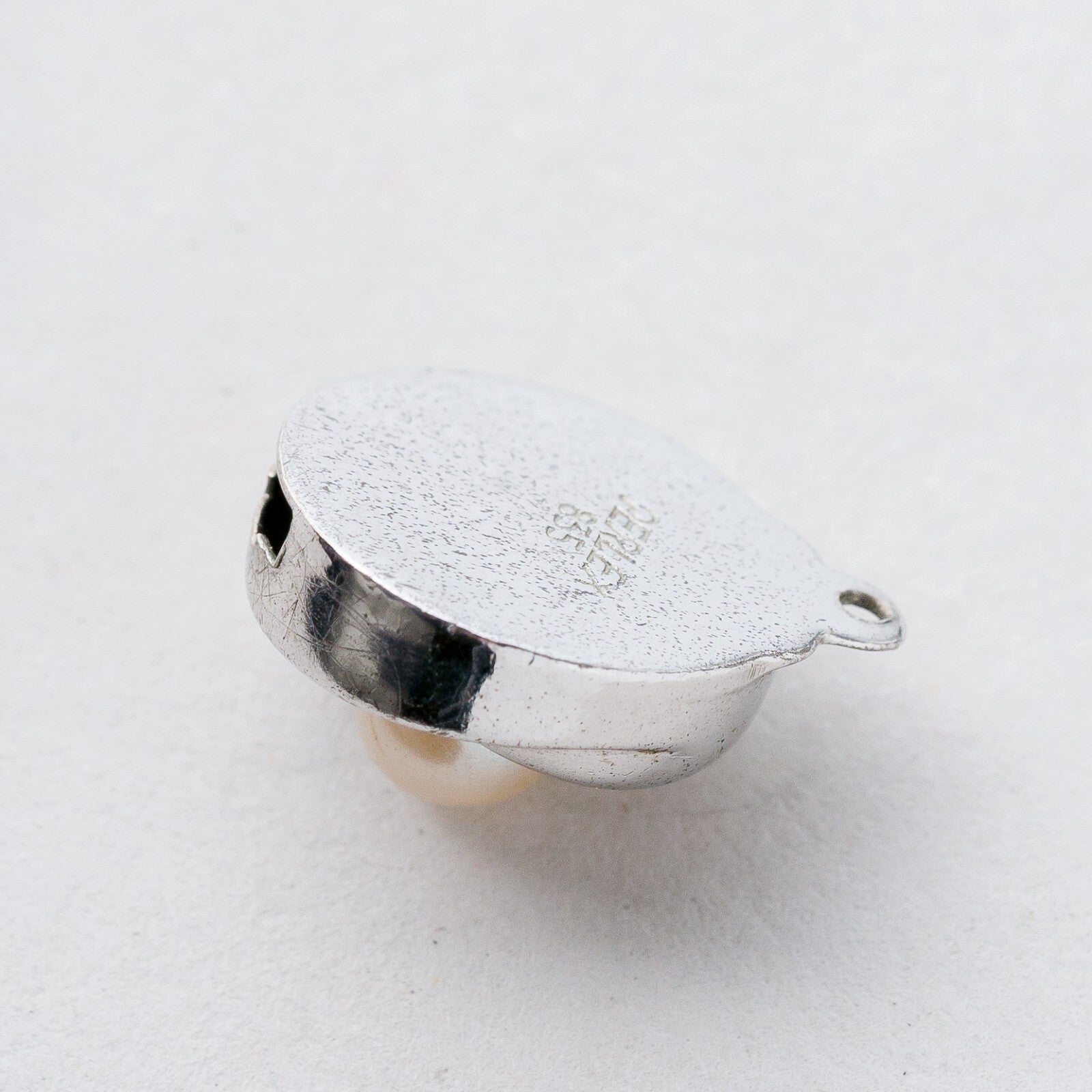 Kettenverschluss 835 Silber Perle 1,39 g3