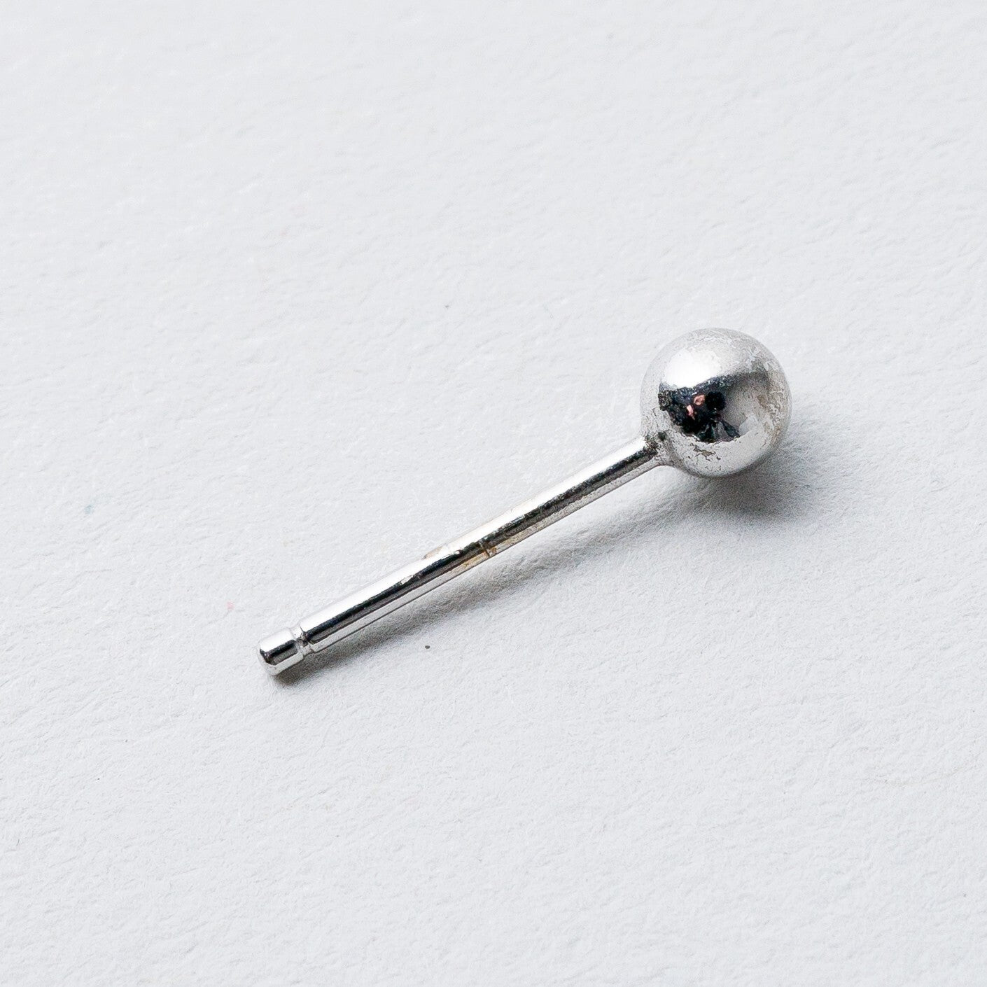 Einzelner Ohrring Ohrstecker Silber 3,2 cm 0,23 g2