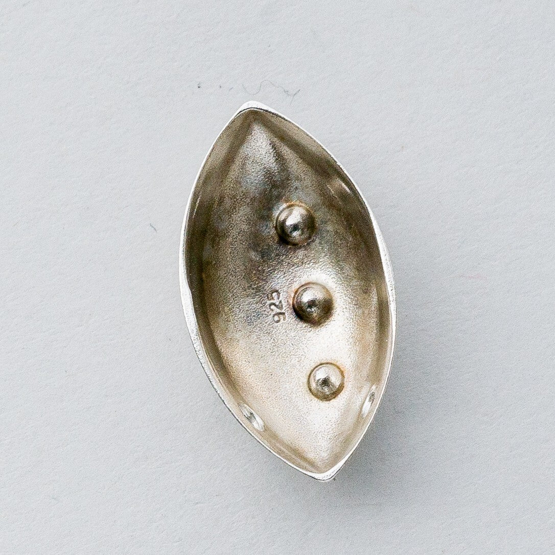 Silber Anhänger Kettenanhänger 925 Weiße Steine 1,98 g5