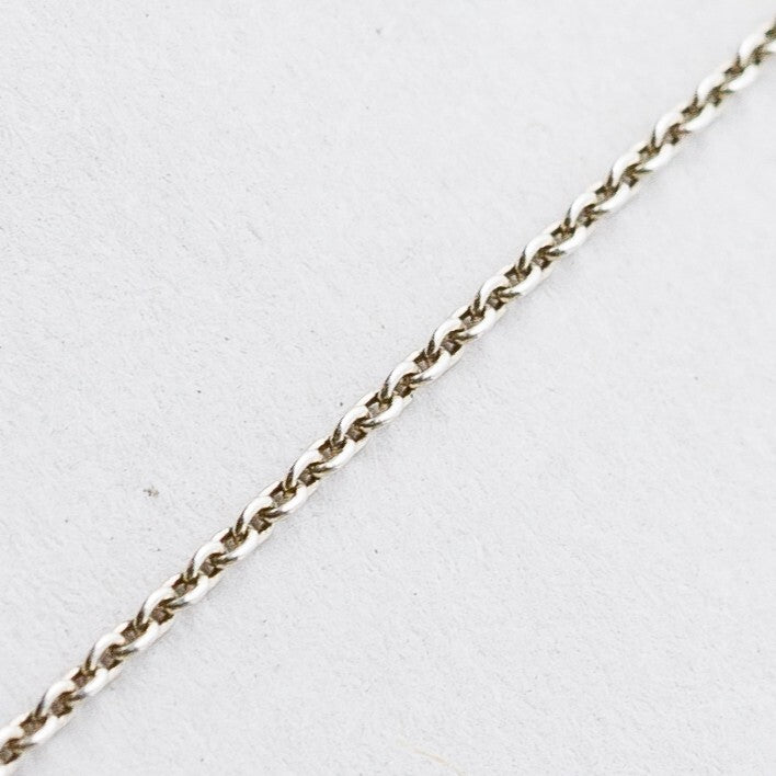 Silber Halskette Ankerkette 925 Silber Baum 1,1 mm 44 cm 2,86 g3